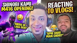 INSANE😱 20K UC FOR NEW M416 (SHINOBI KAMI) CRATE OPENING🔥VLOG REACTION🔥PUBG MOBILE PAKISTAN