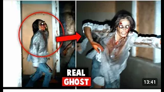 Real ghost caught on camera  | Warning ⚠️ unbelievable moments caught on CCTV