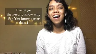 You Know Better Than I - David Campbell female version cover (from Joseph King of Dreams Movie)