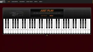 How to play Faded By Alan Walker on Virtual Piano (READ DESC.)