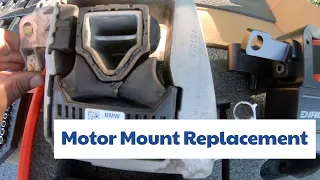 Maintain: How to replace your upper motor mount on a Mini Cooper.