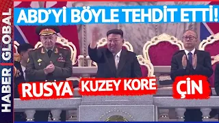 Kuzey Kore'den ABD'ye Göz Dağı! Sağına Rusya Soluna Çin'i Aldı! Nükleer Tehdit!