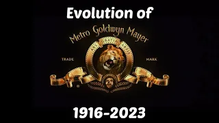 Evolution of MGM Logo Intro 1916-2023