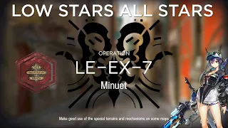 Arknights LE-EX-7 Low Rarity + Medal Guide