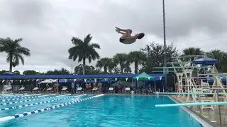 FHSAA 2A State Championship 1m Diving (488.65)