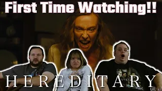 Hereditary (2018) FIRST TIME WATCHING | WE WERE NOT PREPARED FOR THIS!!