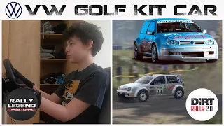 Time to fly in Finland / Volkswagen Golf IV Kit Car - Dirt Rally 2.0