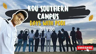 First Vlog In KDU Southern Campus | Sooriyawewa | Vlog 001 🍂🙂 | Days with PODI ❤️