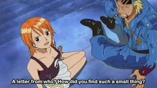 Sanji's Love Letter to Nami | one piece | (episode 253 of one peice)