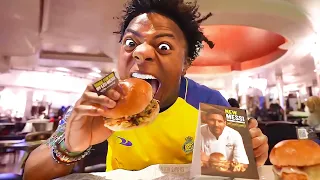 iShowSpeed Tries The MESSI BURGER.. 😂