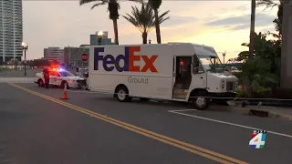 FHP: Wrong-way driver causes major crash on I-95, carjacks FedEx truck, crashes into pole, then ...