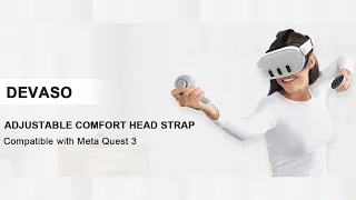 DEVASO-Meta Quest 3 Unboxing!!! How to install the Quest 3  Elite Strap?