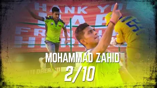 Mohammad Karnal Zahid  I 2/10 I Qalandars I Best bowling I 3rd place play-off I Abu Dhabi T10