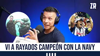 Ver a Rayados campeón en 2003 con la Navy en una base militar. Joel Cano. Zona Rayada #31