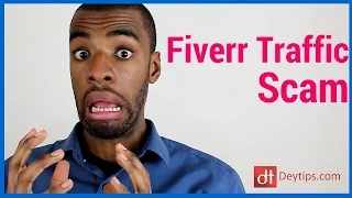 Fiverr Traffic Scam!