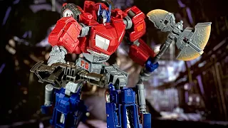 Transformers Studio Series Gamer Edition 03 WFC Optimus Prime action figure Review