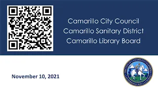 Camarillo City Council Regular Meeting - November 10, 2021