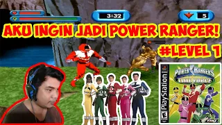 NAMATIN GAME BOCIL! | POWER RANGERS TIME FORCE PS1! #1