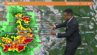 DFW Weather: Tuesday morning storms weaken; next round coming overnight
