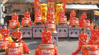 Mùng 6 Tết Giáp Thìn - Đoàn Tinh Anh Đường - Jing Ying Tang Dragon and Lion Dance Troupe Vietnam