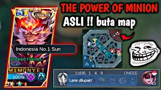 INI YANG DINAMAKAN BUTA MAP ASLI❗GAPERLU DI PUSH, MINION DOANG BISA END | MLBB