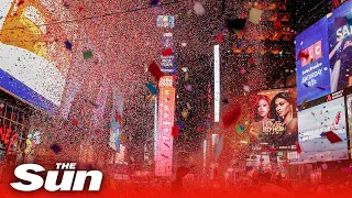 New York rings in 2020 with spectacular traditional New Year's Eve Times Square Ball Drop