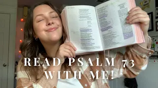Bible Study w/ Me!! // Psalm 73