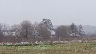 Снег в Житомирской области