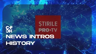 Pro TV Ştirile Intros History since 1995