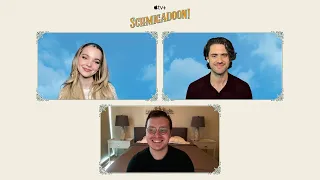 SCHMIGADOON!'s Aaron Tveit, Dove Cameron, Ann Harada, and Cinco Paul Talk Musical Comedy and Pie