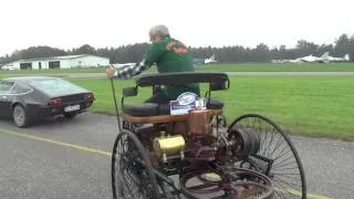 Benz Patent-Motorwagen No.1 in Action