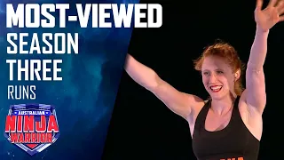 Top 3 most-viewed runs from Season 3 | Australian Ninja Warrior