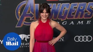 Elizabeth Henstridge attends Avengers: Endgame world premiere