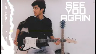 Wiz Khalifa - See You Again ft. Charlie Puth-Electric Guitar Cover By Joseph Roopesh