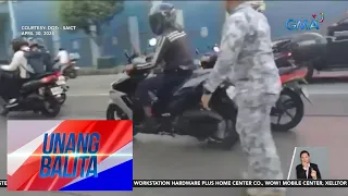 MMDA traffic enforcer na dumaan sa EDSA busway, sinibak sa trabaho | UB