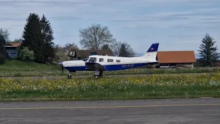 LSGE ecuvillence aerodrome Piper, Robin Tristan and piper 27.04.2024