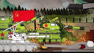 Soviet invasion - cartoons about tanks