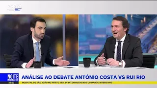 Análise ao debate entre António Costa e Rui Rio