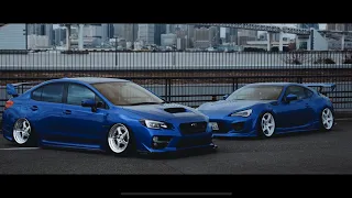 Custom WRX STI VAB in TOKYO | 4K