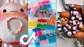 🎗️Clay Bead Bracelet TikTok Compilation 🎗️ Making Bracelet Edits Shorts & Reels Small Business #196