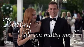 Donna and Harvey - " Will you marry me ? "  (Engagement) - SUITS 9x10 [Darvey]