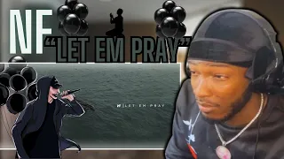 First Time Reacting to NF -  LET EM PRAY (Audio)  - SIMPLY REACTIONS