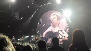 Nickelback = Edge Of A Revolution (Clip) = #Winnipeg MTS Center = No Fixed Address Tour 2015