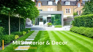 Home Garden Artificial Grass Modern interior decoration // MRS Interior & Decor