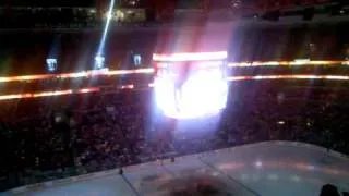 Flyers vs Rangers 4/11/10 pregame intro & video