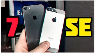 😯IPHONE 7 VS IPHONE SE- КАКОЙ ВЫБРАТЬ?