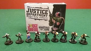 Army Showcase - Judge Dredd "The Justice Department"