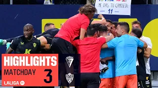 Highlights Cádiz CF vs UD Almería (1-1)