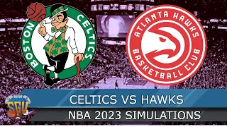 Boston Celtics vs Atlanta Hawks | 2023 NBA Playoffs Game 2 Full Game Highlights (NBA 2K23 Sim)