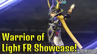 Clean FR Animation! Warrior of Light FR Showcase Reaction! [DFFOO JP]